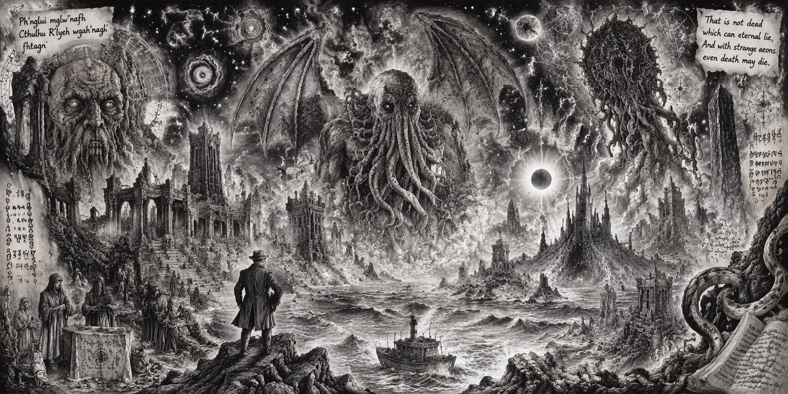 Cthulhu Mythos worldview background
