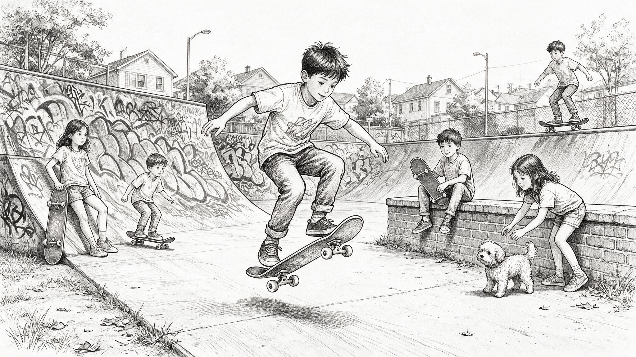 Children reclaiming public space
