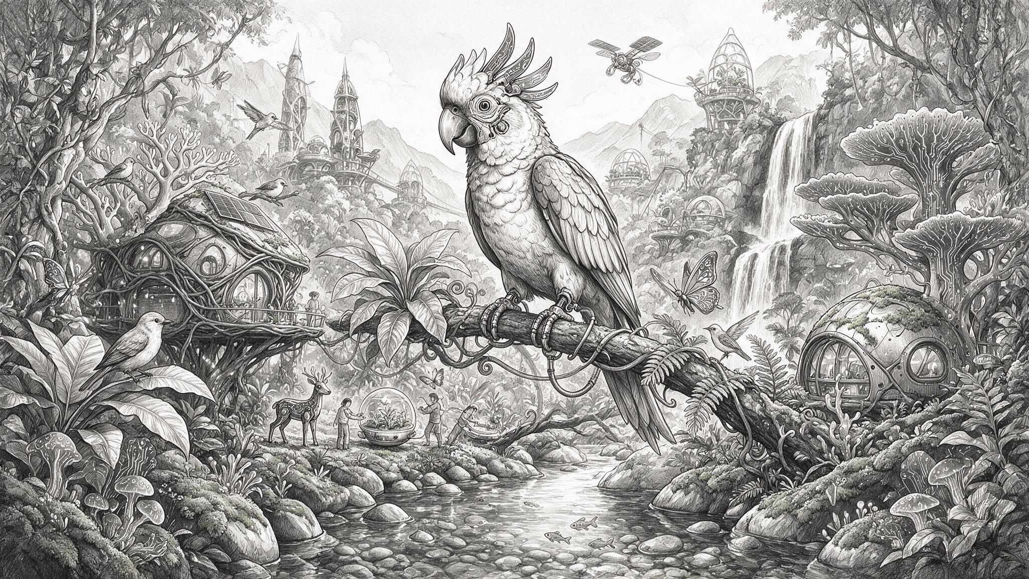 Forest settlement and bird ecology