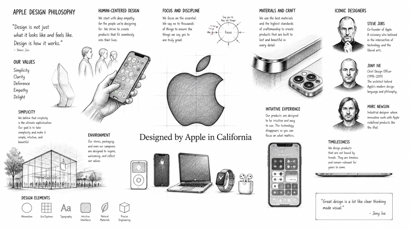 Apple design philosophy visual