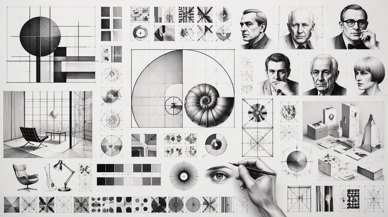 Graphic design composition banner
