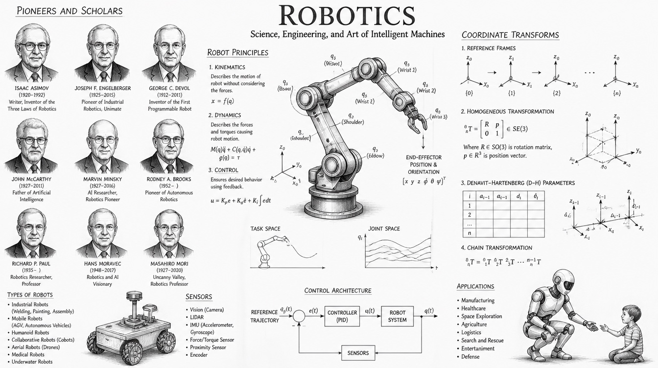 Robotics history and automation