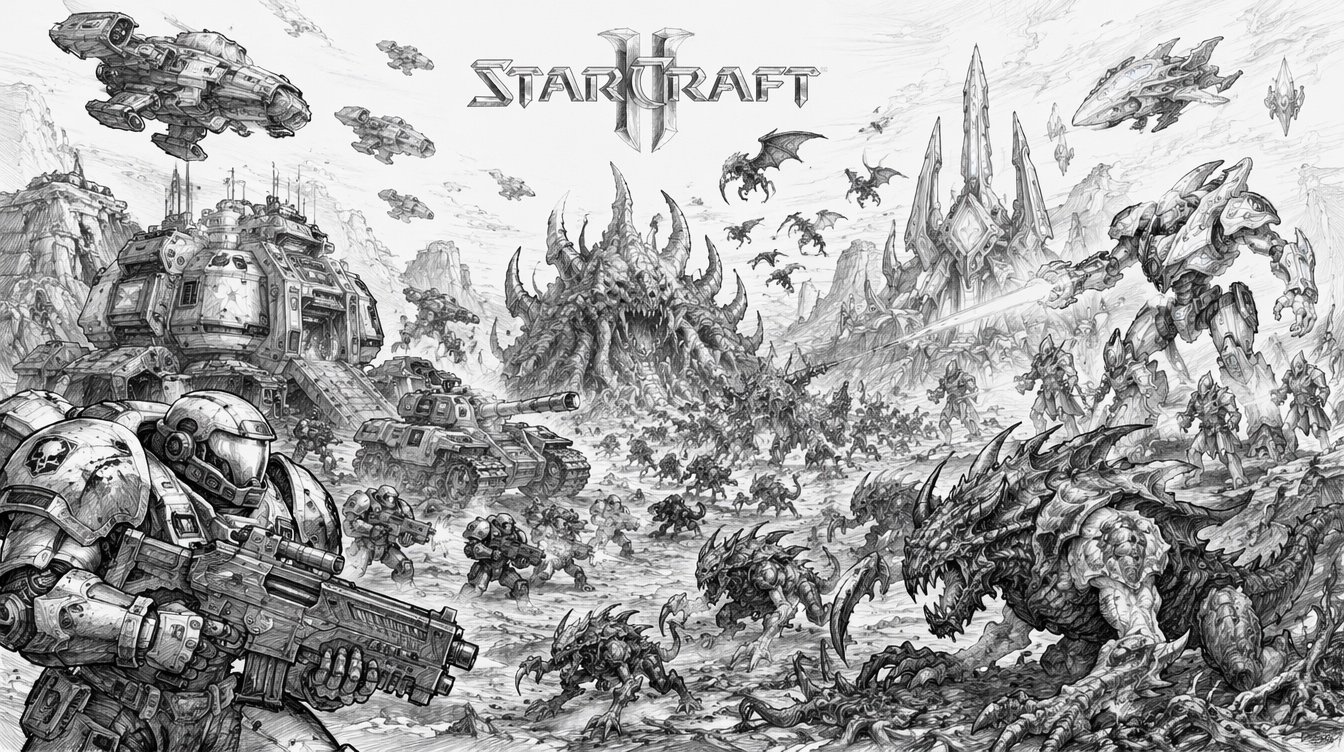 StarCraft II banner