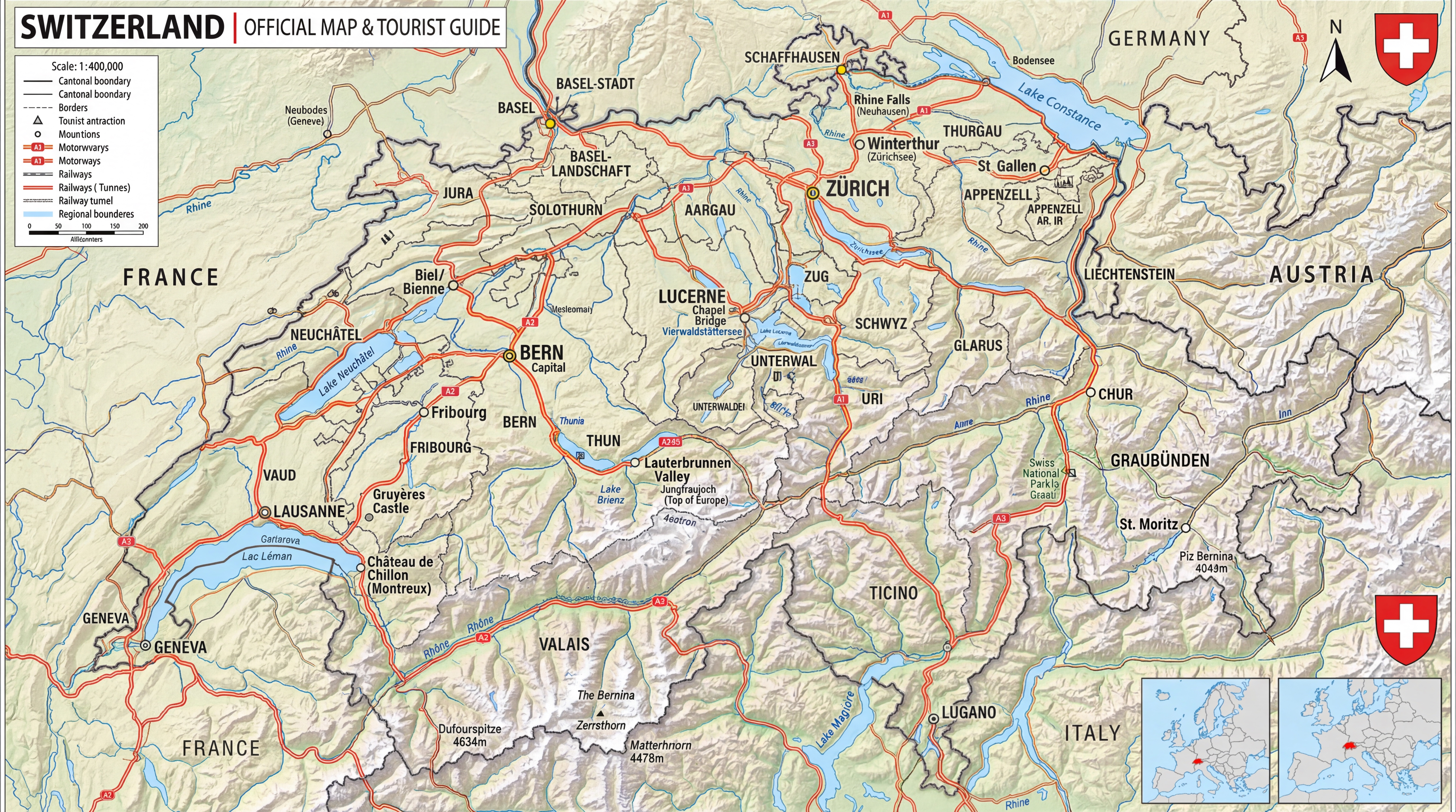 Switzerland scenic travel photo