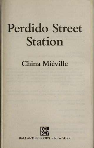 Perdido Street Station cover