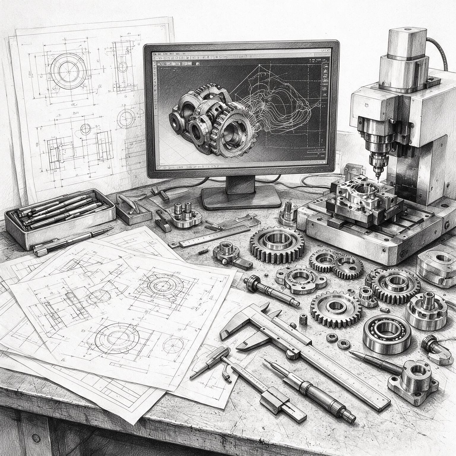 AI-native industrial manufacturing system