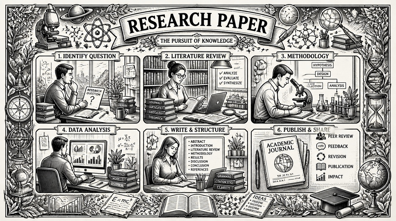 Paper research banner